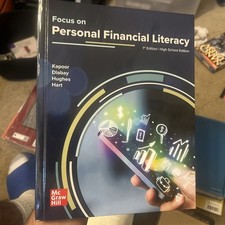 KAPOOR, FOCUS ON PERSONAL FINANCIAL LITERACY HIGH SCHOOL EDITION, 1E, 2024, S... picture
