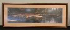 “Riparian Riches” Lithograph-Stephen Lyman 21 1/4