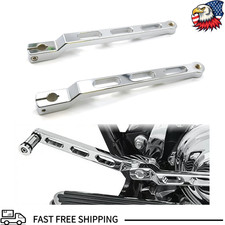 Extended Heel-Toe Shift Linkage Chrome 9.84'' Harley FL Softail 1986-later, Tour picture