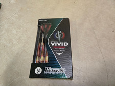 Harrows Vivid High Grade Tinted Alloy Steel Tip Darts – 24 Grams - New picture