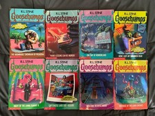 Lot of 8 Vintage Goosebumps Books R.L. Stine 90s Softcover picture