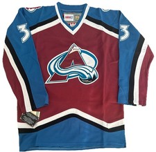 Patrick Roy Colorado Avalanche Retro Mens S Small 46 RARE New With Tags Jersey picture