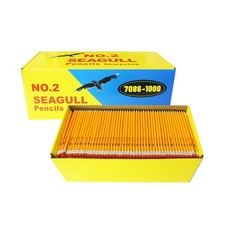 Seagull 1000 Count Pre-Sharpened #2 HB Pencils with Erasers picture