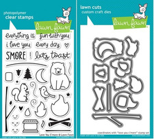 Love You S'More Clear Stamp and Die Set - Includes One Each of LF671 (Stamp) & L picture