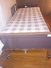 ELECTRIC HOSPITAL BED  with SIDE RAILS, Remote & Mattress NEW & FULLY FUNCTIONAL picture