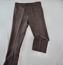 Men's Wrangler Wrancher Brown Pants Size 36X32 Used Good condition picture
