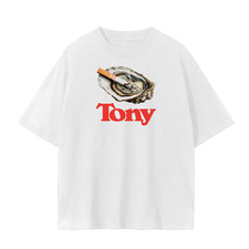 Anthony Bourdain Inspired Oyster Cigarette Graphic T-Shirt | Chef Culture Tee | picture