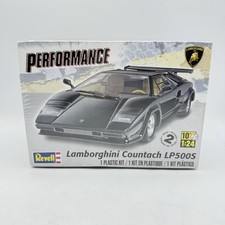 Revell Lamborghini Countach LP500S 1:24 Plastic Model Kit Black Skill 2 SEALED picture