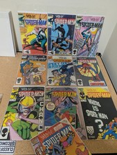 Web of Spider-Man 9 10 11 12 13 14 15 16 17 18 1st Cameo Eddie Brock Marvel 1986 picture