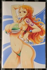 Veil #1 Nami Swan One Piece Midnite Blue Exclusive Virgin Variant Ltd to 25 NM picture