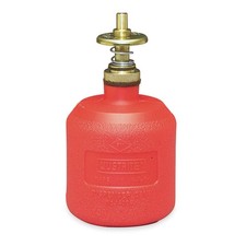 JUSTRITE 14004 Dispensing Bottle,8 Oz.,Red,Polyethylene 2AG42 picture