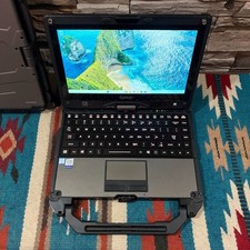 Getac V110 G4 Rugged Touch Laptop i5-7300U 8GB RAM 256GB SSD 4G Win11 BIOS PW picture