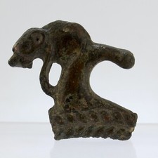 Ancient Roman Bronze Handle or Artifact. picture