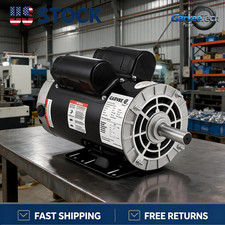5HP SPL Air Compressor Electric Motor 230V 3450RPM 5/8