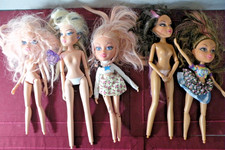 Bratz Dolls Lot of 5 MGA No shoes 2 Taller Cloe picture