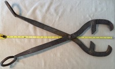Antique D & H Delaware & Hudson Railway Railroad Track Tongs Lifting Tongs D&H picture