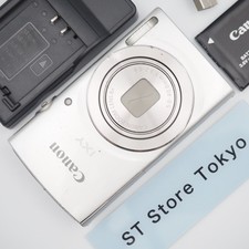 [EXC+3] Canon IXY 180 PowerShot ELPH 180 Digital Camera Silver w/Charger Battery picture