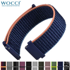 WOCCI Nylon strap Watch Band 18mm 20mm 22mm Watchband for Men Quick Release picture