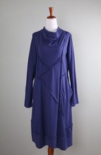 CYNTHIA ASHBY NWT $215 Lagenlook Vault Seamed Tee Dress in Strat Size Small picture
