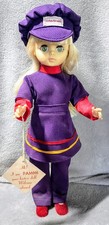 Vintage 1970s Effanbee Pammi Auto Train Hostess Doll- RARE -Uniform Tag picture