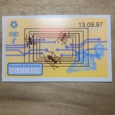 RARE Vintage Toronto BUILDING BLOCKS Rave Party Flyer 1997 IAN POOLEY (Live) picture