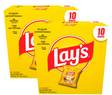 Lay's Classic Potato Snack Chips, 1 oz Bags, 20 Count Multipack picture