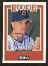 Robin Jennings signed autographed Trading Card CUBS picture