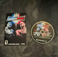THQ WWE SmackDown vs. Raw 2006 Sony PlayStation 2 Disc & Manual NTSC-U/C picture
