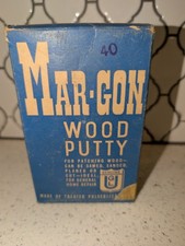 Vintage Mar Gon Wood Putty, Mostly Full picture