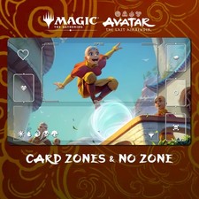 Aang Serra Ascendant MTG Playmat Stitched Edges Gaming Desk Mat + Free Bag picture