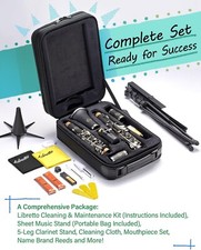 NEW Libretto Bb Clarinet Set for Beginner and Intermediate Players picture