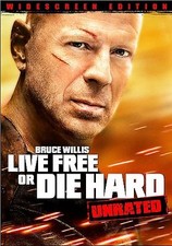 Die Hard 4: Live Free or Die Hard (DVD, 2007, Unrated Widescreen Single-Disc... picture