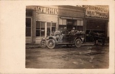 The Dalles OR Oregon Street View c1910s RPPC Photo Postcard COPY picture