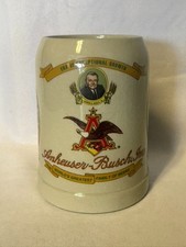 Post Convention Heritage Stein August A Busch Jr CS141 Gerz Germany 1990 picture