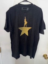 Hamilton The Musical Gold Star T-Shirt picture