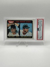 1965 Topps Rookie Stars Steve Carlton, Ackley #477 (RC)-PSA 7 picture