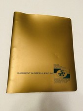Vintage Sargent & Greenleaf High Security Locks Locksmith Safe Sales Catalog picture
