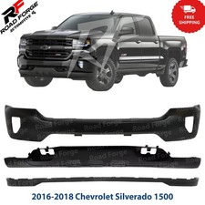 Front Bumper Primed & Valance Kit For 2016-2018 Chevrolet Silverado 1500 picture