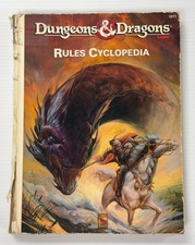 TSR Dungeons & Dragons Rules Cyclopedia Hardcover Book 1991 1071 picture