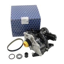 NEW Pierburg Gen3 Water Pump Housing Assy Kit For Audi Q5 Q3 VW Tiguan Jetta picture