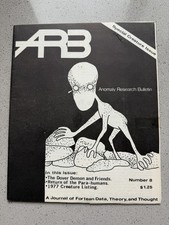 1978 Anomaly Research Bulletin (ARB) Number 8 – Special Creature Issue - Rare picture