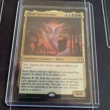 Sliver Gravemother - Foil CMM LP MTG picture