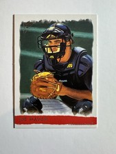 2002 Topps Gallery Joe Mauer #186 Rookie Minnesota Twins HOF picture