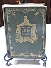 Peter and Wendy - Original DJ - J.M. Barrie - 1911 - 1st Edition US picture