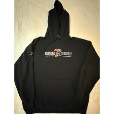 Seven 7 Brew Drive Thru Coffee Black Pullover Hoodie Graphic Logo XL NWOT picture