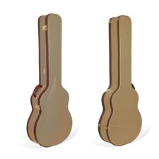 Crossrock Wooden Case for Acoustic Bass Guitars-Vinyl Tweed picture