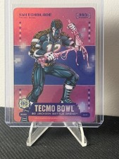 Bo Jackson Battle Arena Tecmo Bowl Bubble Gum Switchblade Travis Hunter 165 SP picture