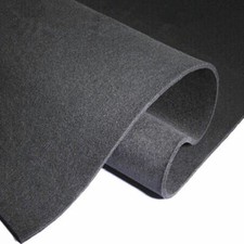 3/5/8/10/14mm Pan Based Graphite Carbon Fiber Cloth Fabric Mat Foil Felt Black picture