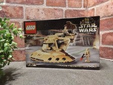Vintage 2000 LEGO Star Wars Episode I Trade Federation AAT #7155 NEW SEALED BOX  picture