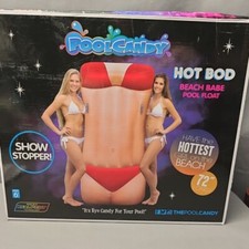 Poolcandy Hot BOD Beach Babe XL Inflatable Pool Lounger float 72